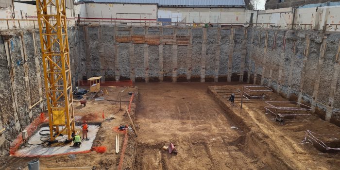 excavación suelo fino